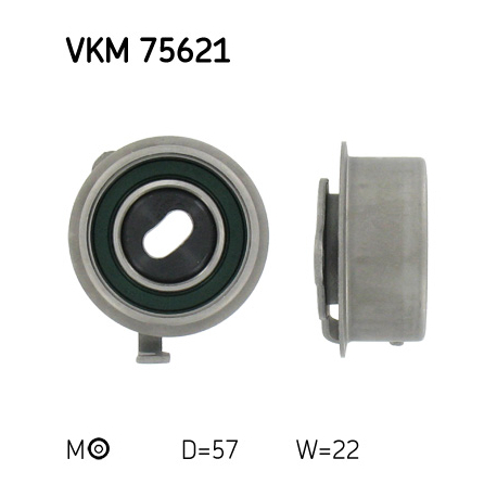 Натяжний ролик ременя ГРМ SKF - VKM 75621 - зображення №1 VKM 75621