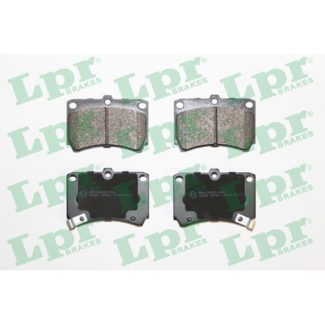 Колодки тормозные дисковые комплект LPR - LPR 05P366 - изображение №1 LPR 05P366