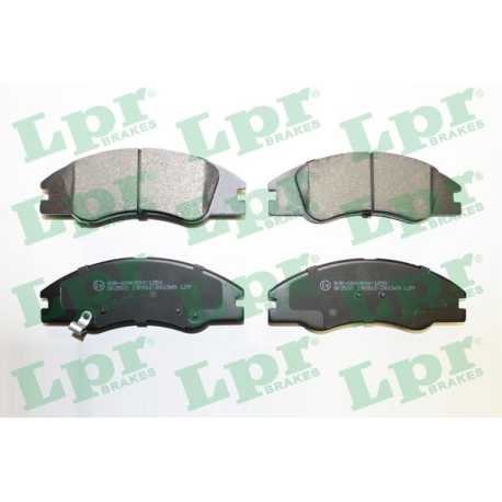 Колодки тормозные дисковые комплект LPR - LPR 05P1349 - изображение №1 LPR 05P1349
