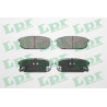 Колодки тормозные дисковые комплект LPR - LPR 05P1370 - изображение №1