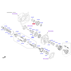Подшипник дифференциала АКПП 45737-26300 Mobis