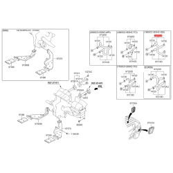 Шланг (патрубок) системы охлаждения 97312-2S150 Mobis