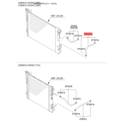 Масляний шланг 25425-2S500 Mobis