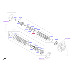 Поршень фрикциона АКПП 45442-26000 Mobis