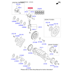 Поршень 23410-2G460 Mobis