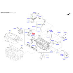 Прокладка впускного коллектора 28399-2GGA0 Mobis