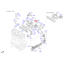 Регулирующий клапан, компрессор 28235-2U000 Mobis
