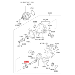 Подшипник заднего моста (дифференциала) 53042-39000 Mobis
