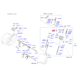Подшипник игольчатый КПП 43146-39000 Mobis