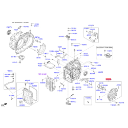 Картер (корпус) АКПП задний 45320-4G110 Mobis