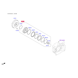 Маслонасос в сборе АКПП 46100-2F000 Mobis