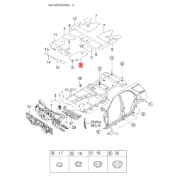 Шків компресора кондиціонера 97644-26300 Mobis