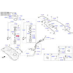 Кільце ущільнювальне паливної системи 31123-4D600 Mobis