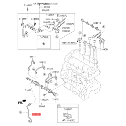 Паливопровід 31425-2F000 Mobis