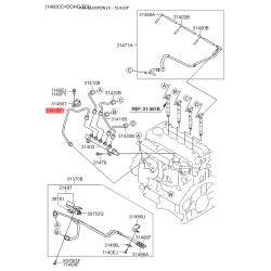 Топливопровод 31410-2A400 Mobis