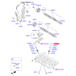 Гидрокомпенсатор 22226-2B434 Mobis