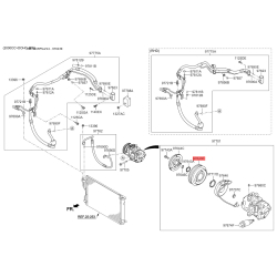 Шків компресора кондиціонера 97643-2B700 Mobis