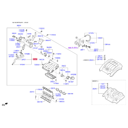 Патрубок дроссельной заслонки 26720-23650 Mobis