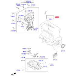 Щуп рівня масла 26611-2B610 Mobis
