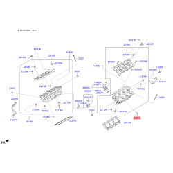 Шпилька головки цилиндров 22161-2A000 Mobis