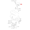 Щуп уровня масла 26611-23010 Mobis - 2661123010 - схема с каталога 26611, SEURPED10