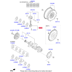 Шатун 23510-2B700 Mobis