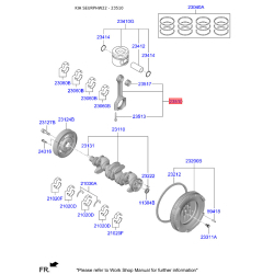 Шатун 23510-2U000 Mobis