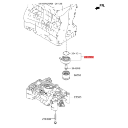 Радіатор масляний 26410-2G000 Mobis