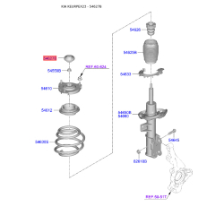 Заглушка верхньої опори передньої пружини 54627-C1000 Mobis