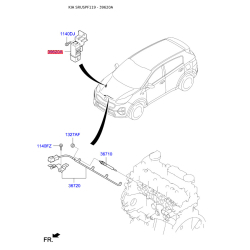 Реле, протиблокувальний пристрій 36830-2F760 Mobis