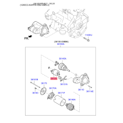 Тяговое реле, стартер 36120-2A800 Mobis