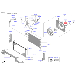 Дополнительный резистор, вентилятор кондиционера 25385-F2000 Mobis