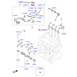 Кольцо уплотнительное топливной системы 31490-27000 Mobis