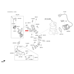 Прокладка клапана рециркуляции ОГ 28488-2F701 Mobis