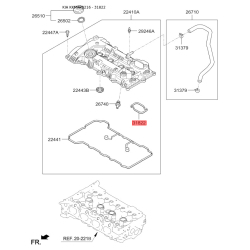 Прокладка клапанной крышки 22442-2E210 Mobis