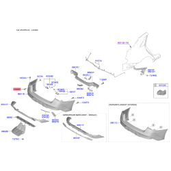 Гвинт оббивки салону 12493-05167B Mobis