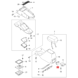 Манжета (сальник) півосі права передня 0K011-27165 Mobis