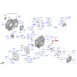 Манжета (сальник) півосі АКПП 45245-3B411 Mobis