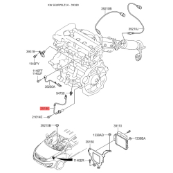 Датчик положения коленвала 39180-2F000 Mobis