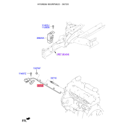Изолятор, свеча накаливания 36720-2F010 Mobis