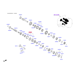 Муфта КПП 43370-32301 Mobis