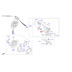 Чехол поршня суппорта 58233-4D000 Mobis