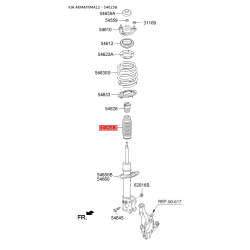 Пилозахисний комплект амортизатора 54625-2W000 Mobis