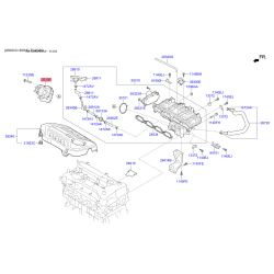 Дроссельная заслонка 35100-2G600 Mobis
