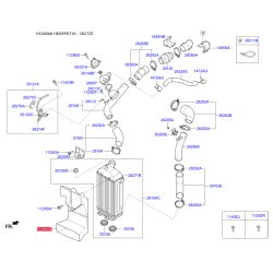 Воздуховод интеркулера 28277-2B740 Mobis