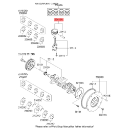Поршень 23410-25021 Mobis