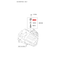 Датчик скорости (частота вращение) 46517-39000 Mobis