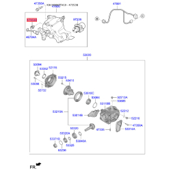 Датчик муфты блокировки 47820-3B500 Mobis