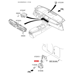 Датчик температури навколишнього середовища (повітря) 97280-2F100 Mobis