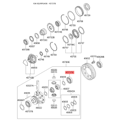 Подшипник дифференциала АКПП 45737-39840 Mobis